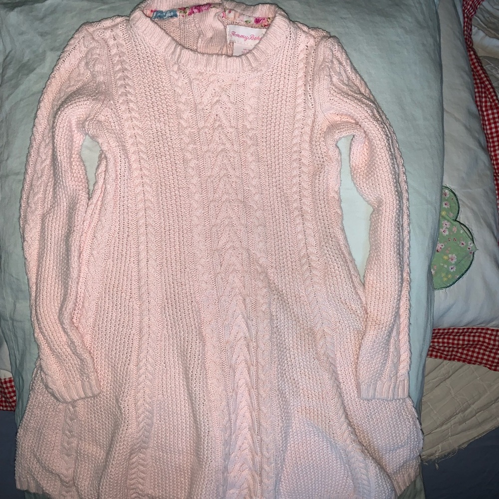 Little Girls Tommy Bahama Sweater Dress Size 3-4